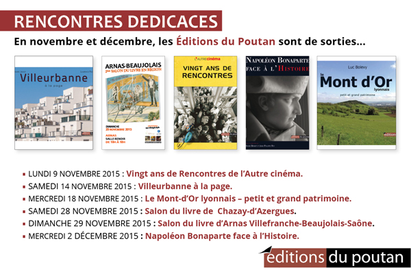 dedicaces nov dec 2015