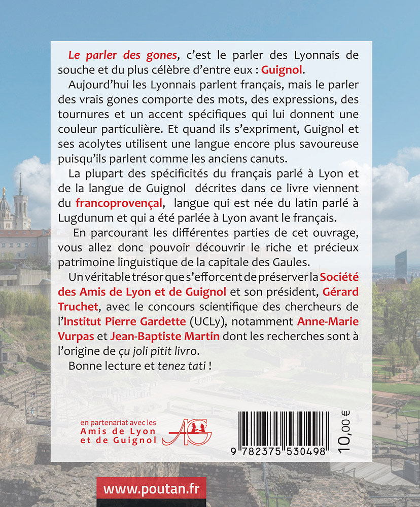 le parler des gones de jb martin et am vurpas - Quatrième