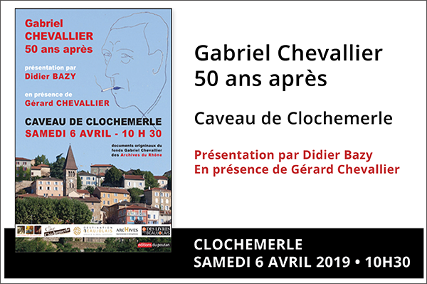 Gabriel Chevallier 50 ans après…