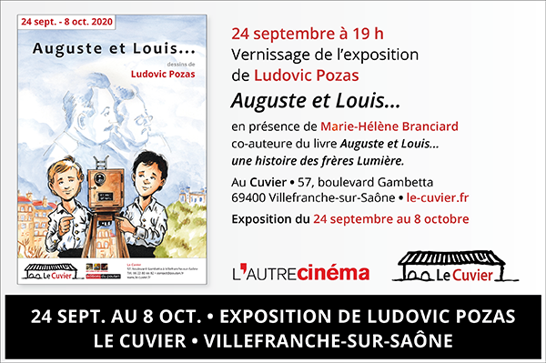 24 septembre au 8 octobre - Auguste et Louis... une exposition de Ludovic Pozas au Cuvier!