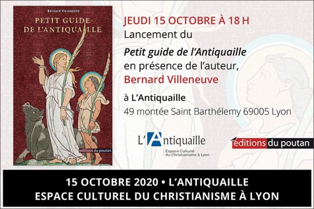 15 octobre: lancement du Petit guide de l’Antiquaille