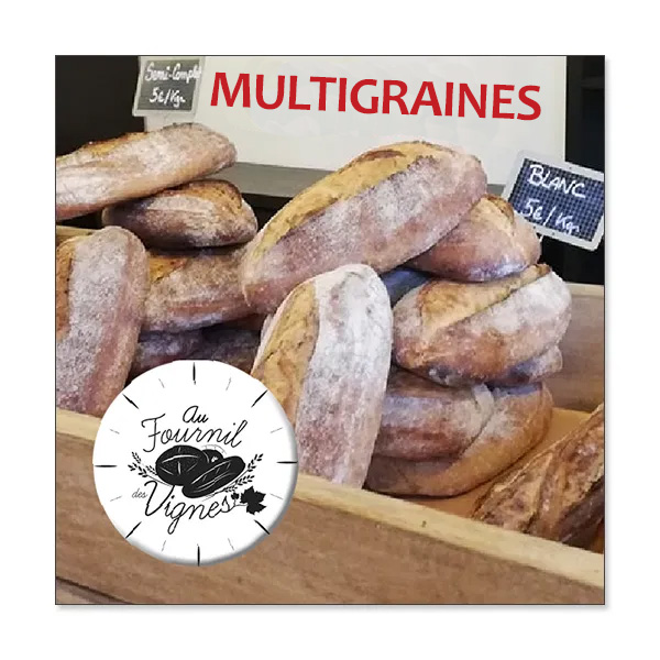 Multigraines 1 kg- Au fournil du Cuvier