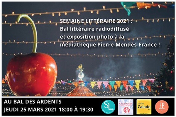 Semaine Littéraire 2021: bal littéraire et exposition photo à la médiathèque