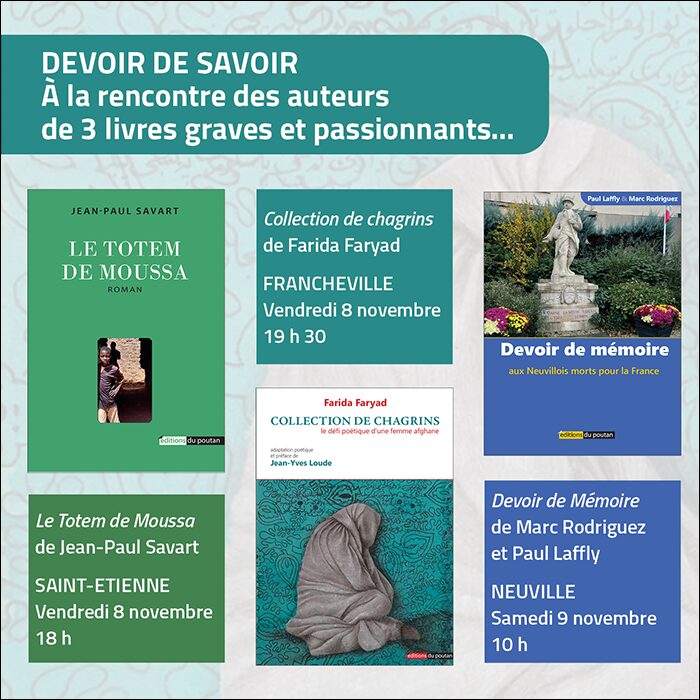 Devoir de savoir – 8 et 9 novembre 2024