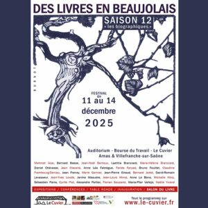 Des Livres en Beaujolais #12 - Les biographiques - 11 au 14 décembre - Villefranche-sur-Saône